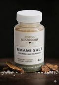 Umami Salt - Oyster, Shiitake & Black Pearl Mushrooms - 4oz jar